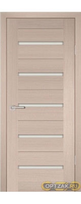Дверь PS-07 / Цвет Капучино Мелинга / белый сатинат / Двери PROFILO PORTE
