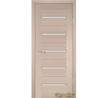 Дверь PS-07 / Цвет Капучино Мелинга / белый сатинат / Двери PROFILO PORTE