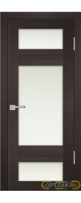 Дверь PS-06 / Цвет Венге Мелинга / белый сатинат / Двери PROFILO PORTE