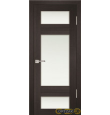 Дверь PS-06 / Цвет Венге Мелинга / белый сатинат / Двери PROFILO PORTE