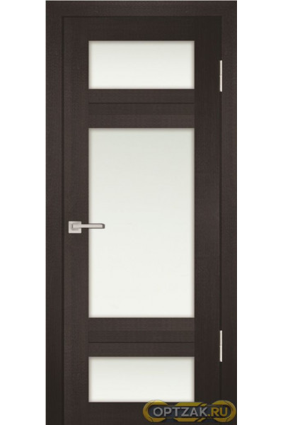 Дверь PS-06 / Цвет Венге Мелинга / белый сатинат / Двери PROFILO PORTE
