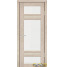 Дверь PS-06 / Цвет Капучино Мелинга / белый сатинат / Двери PROFILO PORTE
