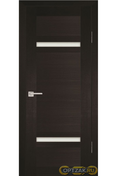 Дверь PS-05 / Цвет Венге Мелинга / белый сатинат / Двери PROFILO PORTE