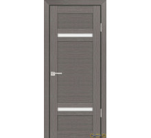 Дверь PS-05 / Цвет Грей Мелинга / белый сатинат / Двери PROFILO PORTE