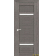 Дверь PS-05 / Цвет Грей Мелинга / белый сатинат / Двери PROFILO PORTE