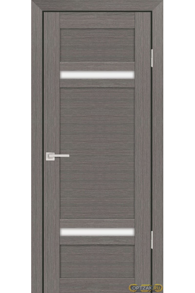 Дверь PS-05 / Цвет Грей Мелинга / белый сатинат / Двери PROFILO PORTE