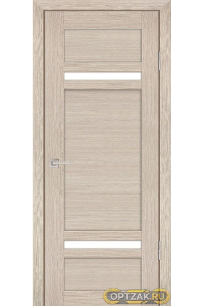 Дверь PS-05 / Цвет Капучино Мелинга / белый сатинат / Двери PROFILO PORTE