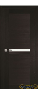Дверь PS-03 / Цвет Венге Мелинга / белый сатинат / Двери PROFILO PORTE
