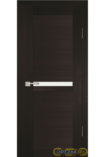 Дверь PS-03 / Цвет Венге Мелинга / белый сатинат / Двери PROFILO PORTE