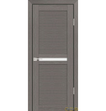 Дверь PS-03 / Цвет Грей Мелинга / белый сатинат / Двери PROFILO PORTE