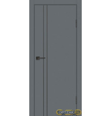 Дверь P-20 черный молдинг / Цвет Графит / Двери PROFILO PORTE