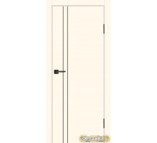 Дверь P-20 черный молдинг / Цвет Магнолия / Двери PROFILO PORTE