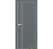 Дверь P-20 AL молдинг / Цвет Графит / Двери PROFILO PORTE