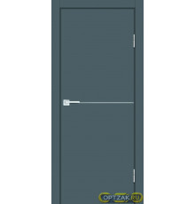 Дверь P-19 AL молдинг / Цвет Графит / Двери PROFILO PORTE