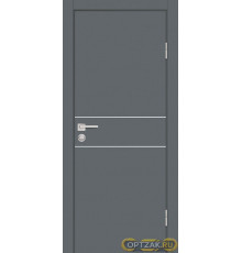 Дверь P-15 / Цвет Графит / Двери PROFILO PORTE