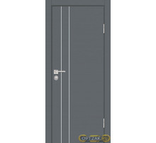Дверь P-14 / Цвет Графит / Двери PROFILO PORTE