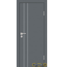 Дверь P-14 / Цвет Графит / Двери PROFILO PORTE