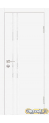 Дверь P-11 / Цвет Белый / белоснежный лакобель / Двери PROFILO PORTE