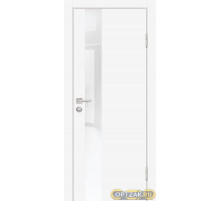 Дверь P-10 / Цвет Белый / белоснежный лакобель / Двери PROFILO PORTE