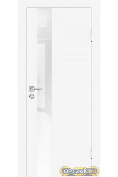 Дверь P-10 / Цвет Белый / белоснежный лакобель / Двери PROFILO PORTE