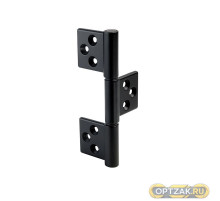 Петля ProfilDoors Aldeghi Luigi 144T3 круглая черный матовый, Италия