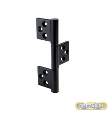 Петля ProfilDoors Aldeghi Luigi 144T3 круглая черный матовый, Италия