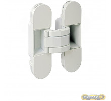 Петля ProfilDoors AGB Eclipse 2.0 белый матовый с накладками, Италия