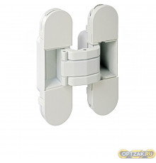 Петля ProfilDoors AGB Eclipse 2.0 белый матовый с накладками, Италия