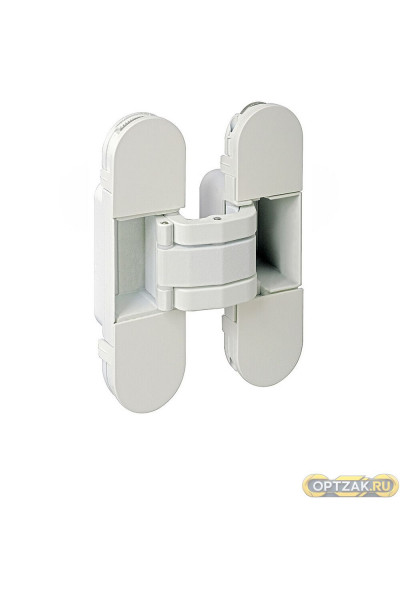Петля ProfilDoors AGB Eclipse 2.0 белый матовый с накладками, Италия