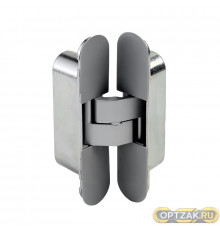 Петля ProfilDoors AGB Eclipse 3.0 хром матовый с накладками, Италия