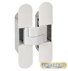 Петля ProfilDoors AGB Eclipse 3.0 белый матовый с накладками, Италия