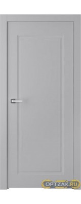 Дверь Кремона 1 / Цвет Эмаль светло - серый / Двери Belwooddoors