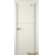 Дверь Арвика / Цвет Эмаль жемчуг / Двери Belwooddoors