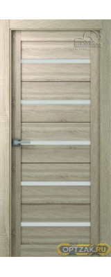 Дверь Модена / Цвет Дуб дорато / Мателюкс бронза / Двери Belwooddoors
