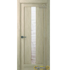 Дверь Челси / Цвет Дуб дорато / Мателюкс бронза / Двери Belwooddoors