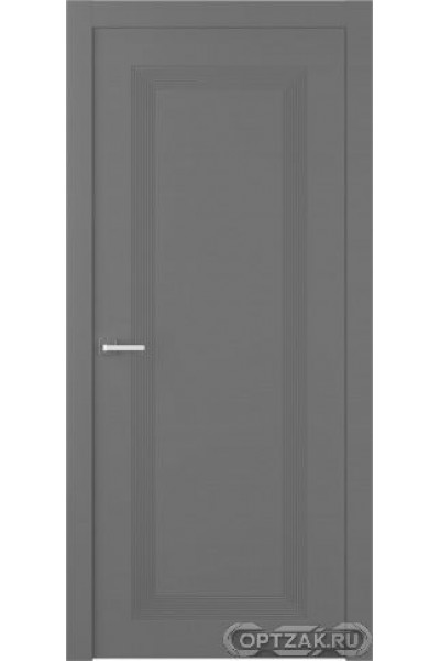 Дверь Либра 1 / Цвет Эмаль графит / Без cтекла / Двери Belwooddoors