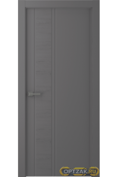Дверь Твинвуд 1 / Цвет Эмаль графит / Двери Belwooddoors