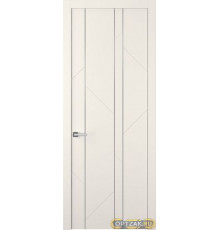 Дверь Флекс 1 Молдинг Хром / Цвет Эмаль жемчуг / Двери Belwooddoors