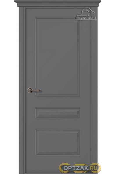 Дверь Роялти / Цвет Эмаль графит / Двери Belwooddoors