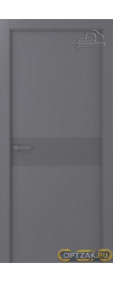 Дверь Ивент 2 / Цвет Эмаль графит / Двери Belwooddoors
