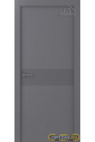 Дверь Ивент 2 / Цвет Эмаль графит / Двери Belwooddoors