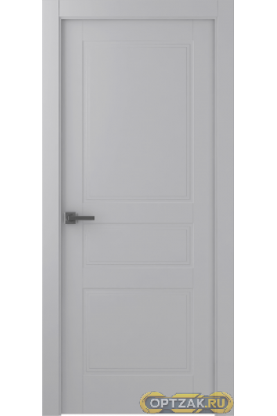 Дверь Инари / Цвет Эмаль светло - серый / Двери Belwooddoors