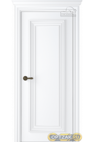 Дверь Палаццо 1 / Цвет Эмаль белый / Двери Belwooddoors