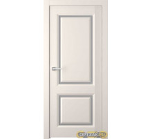 Дверь Платинум 2 / Цвет Эмаль жемчуг / Мателюкс белый / Двери Belwooddoors