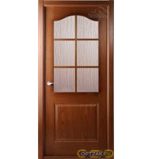 Дверь Капричеза / Цвет Орех / Кора дуба бронза / Двери Belwooddoors