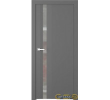Дверь Слайд / Цвет Эмаль графит / Зеркало / Двери Belwooddoors