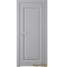 Дверь Платинум 1 / Цвет Эмаль светло - серый / Мателюкс белый / Двери Belwooddoors