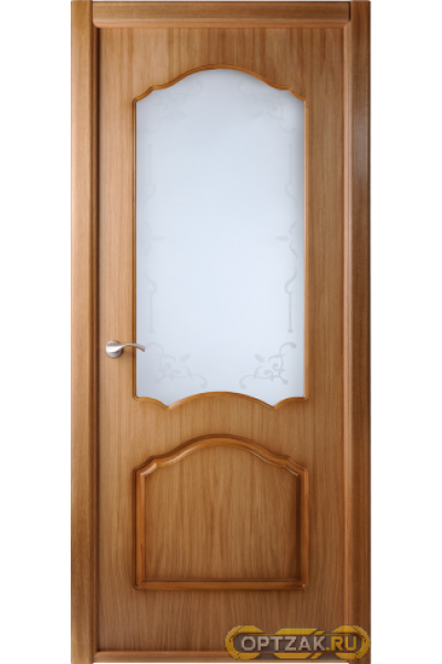 Дверь Каролина L / Цвет Дуб / Мателюкс белый / Двери Belwooddoors