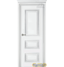 Дверь Палаццо 3/1 / Цвет Эмаль белый / Двери Belwooddoors