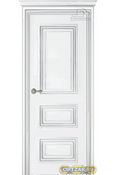 Дверь Палаццо 3/1 / Цвет Эмаль белый / Двери Belwooddoors